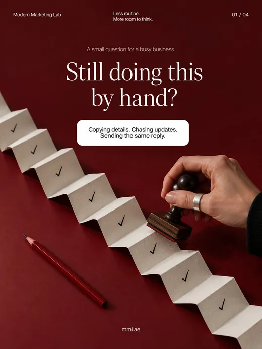 Still doing this by hand?